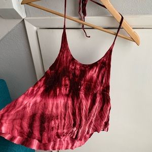 Cropped Tie Dye Halter